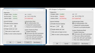 Multiple remote Desktop sessions via RDP wrapper share your computer resource with others.