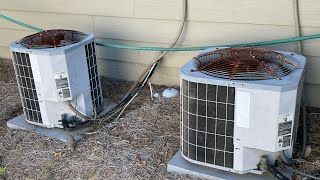 1995 Bryant 69DN Heat Pump & 2001 Carrier 38CKC Air Conditioners