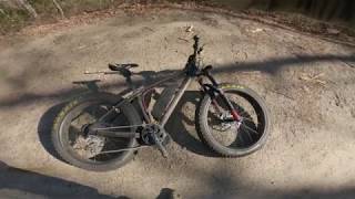 Gravel ride on the Carbon Fat E-Bike