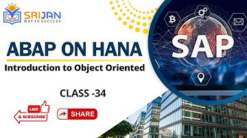 34. Introduction to Object Oriented Programming in ABAP, Creating Global Class from SE24