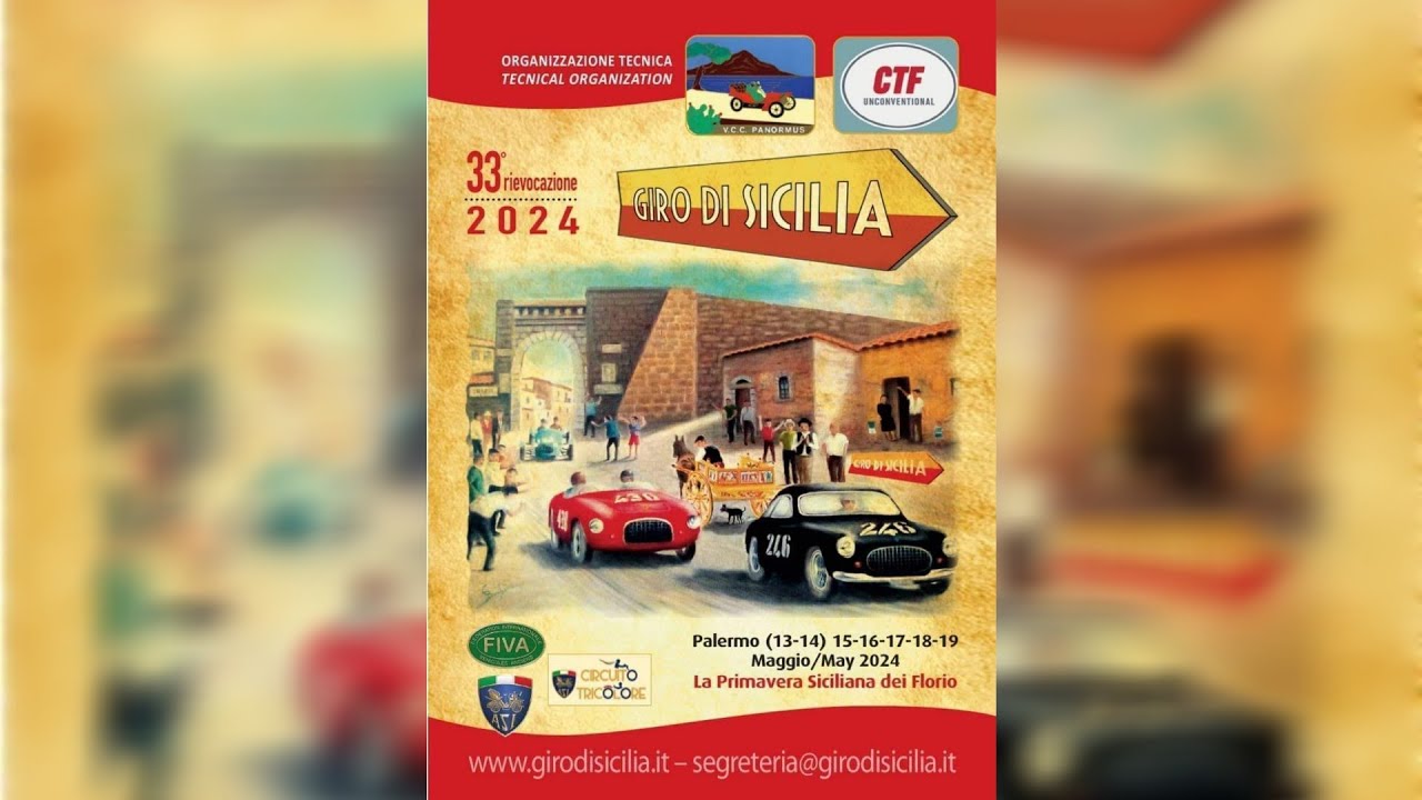 33° Rievocazione Giro di Sicilia Partinico 2024