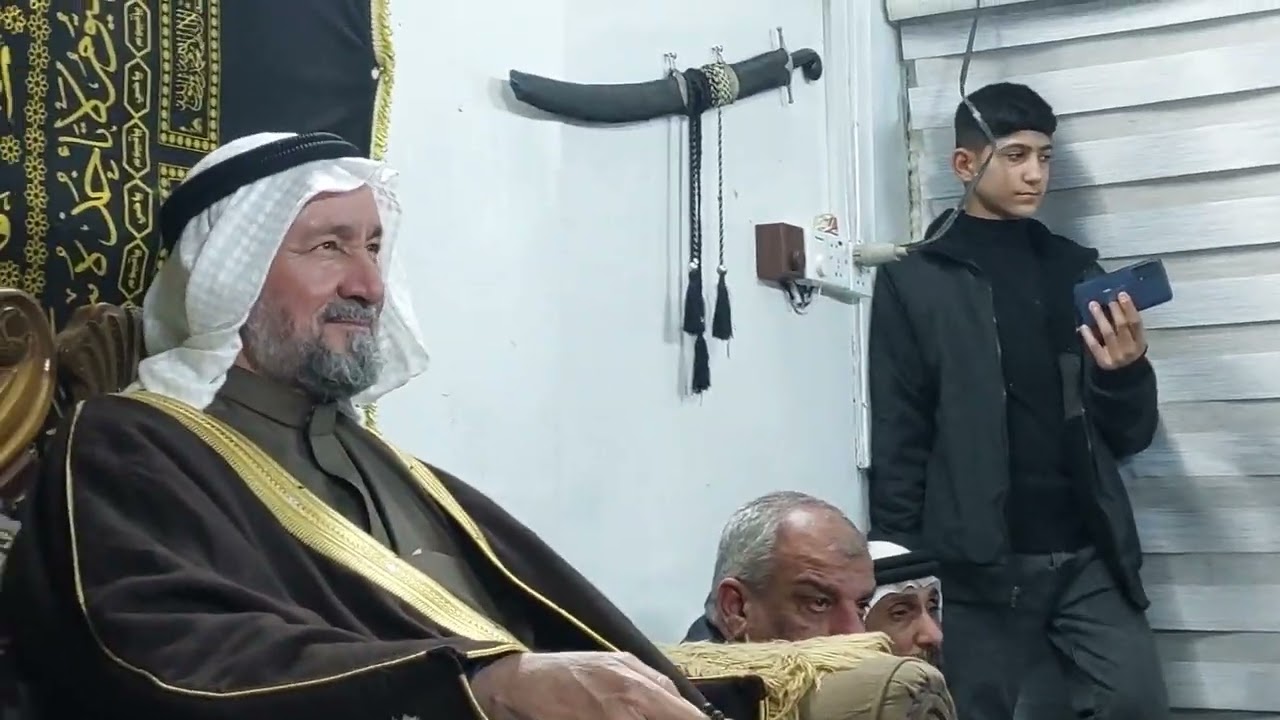 جلسة ذكر مباركة بحضور مولانا الشيخ حاتم الرفاعي حفظه الله ورعاة في دار السيد رواس في بغداد 