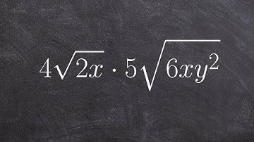 Learning how to multiply two radical expressions together