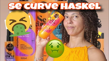 TESTEI O FINALIZADOR SE CURVE /PARA CRESPOS HASKELL.