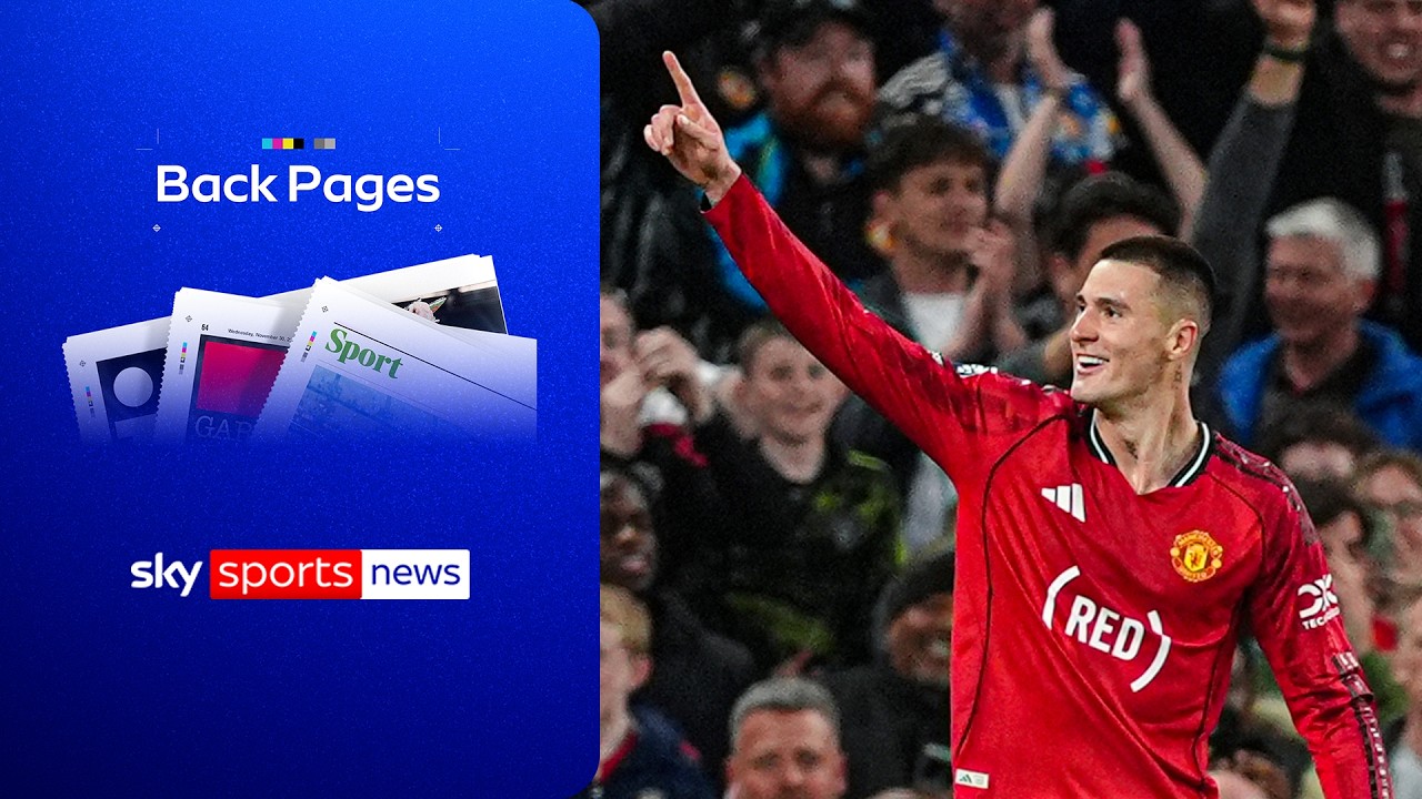 Man United edge closer to Champions League return | Back Pages Tonight