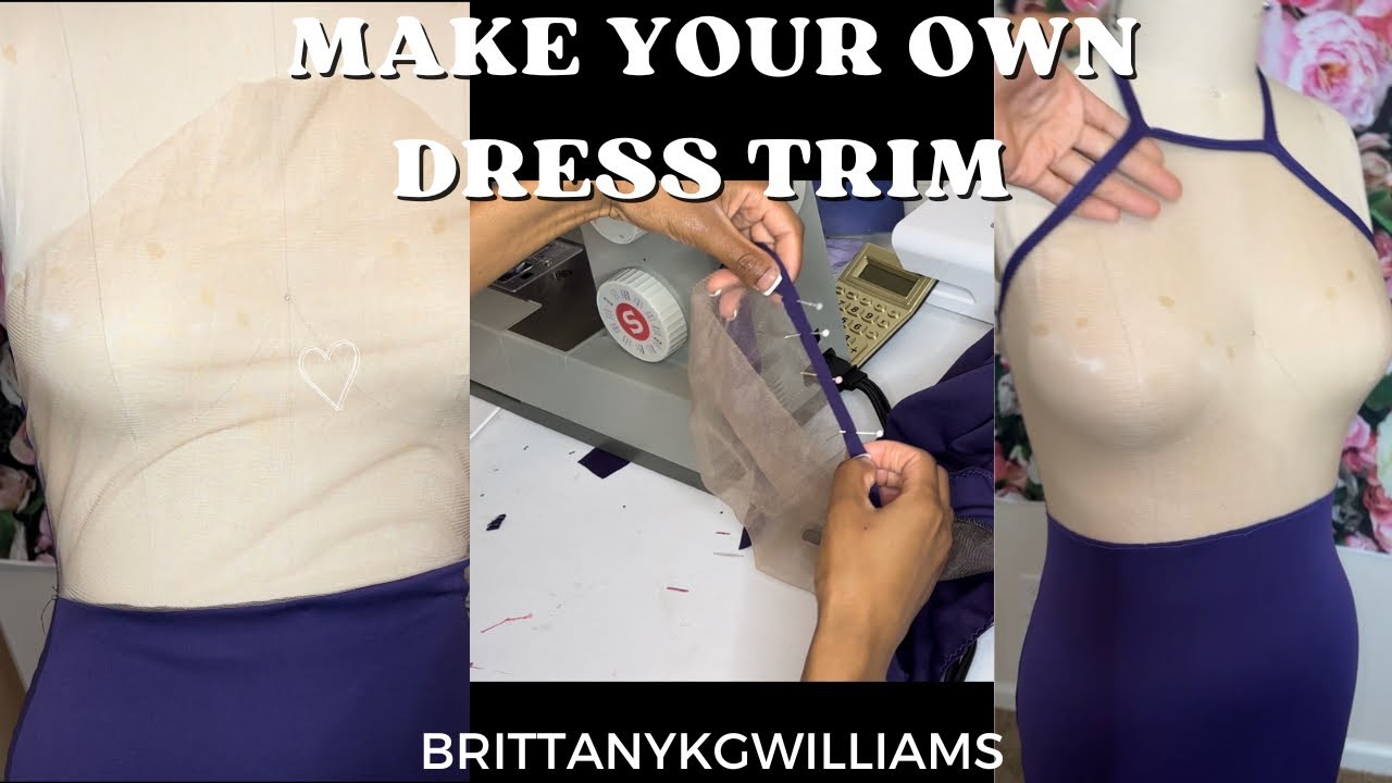 How To Attach Trim To Your Halter Dress Diy bias Tape Beginner how-to-attach-trim-to-your-halter-dress-diy-bias-tape-beginner