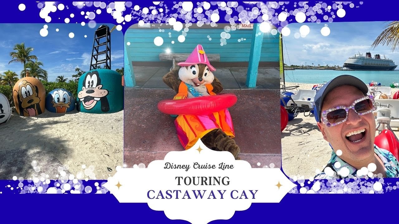 Совершите экскурсию по острову Каставей-Кей вместе со мной! Частный остров круизной компании Disney.