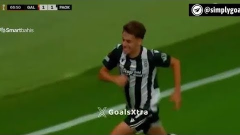 Giannis Konstantelias Goal, Galatasaray vs PAOK Thessaloniki (1-1) All Goals and Extended Highlights
