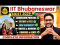 NCET 2026 New Eligibility Out🚨| All About IIT Bhubaneshwar Complete information | Best IIT For ITEP