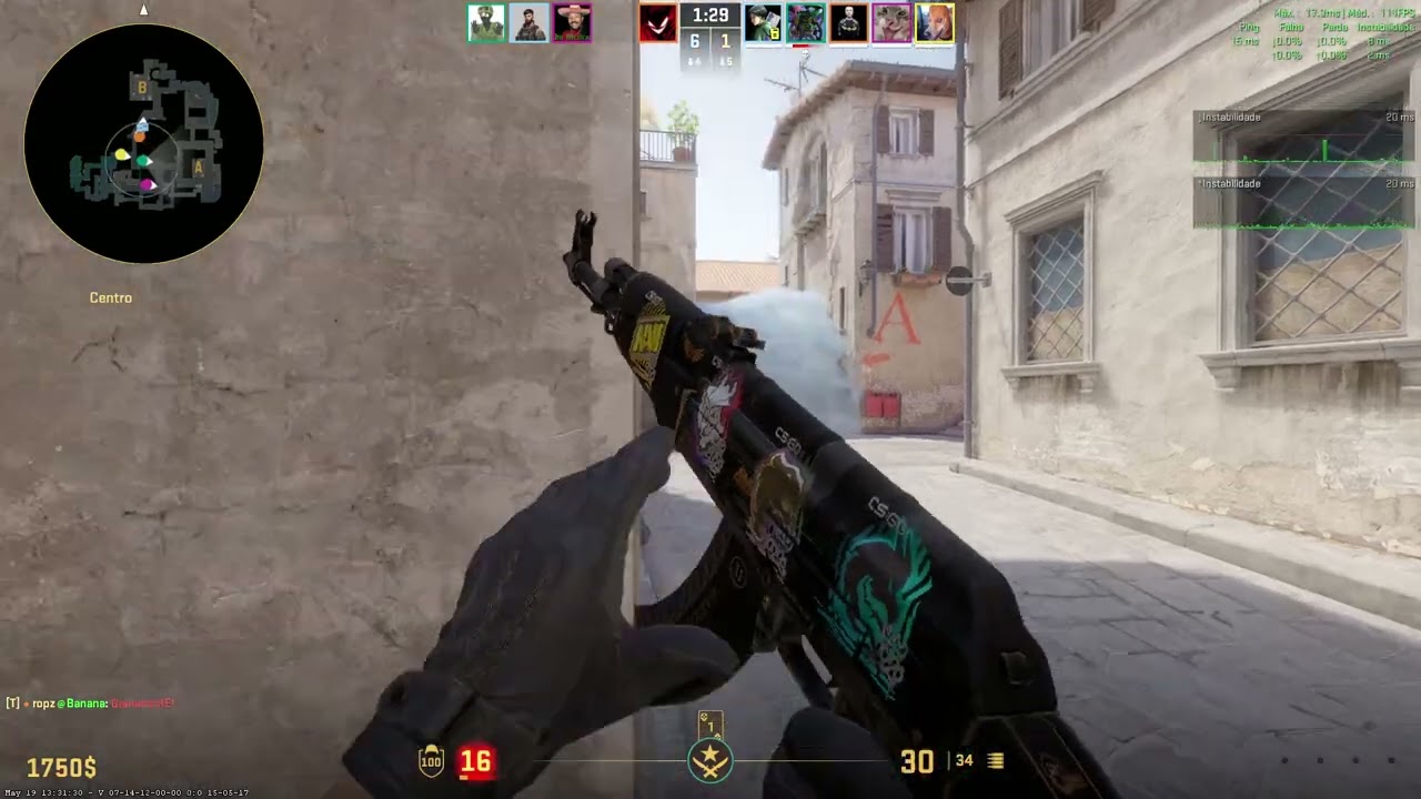 CS2 - Inferno T-agressive mid control