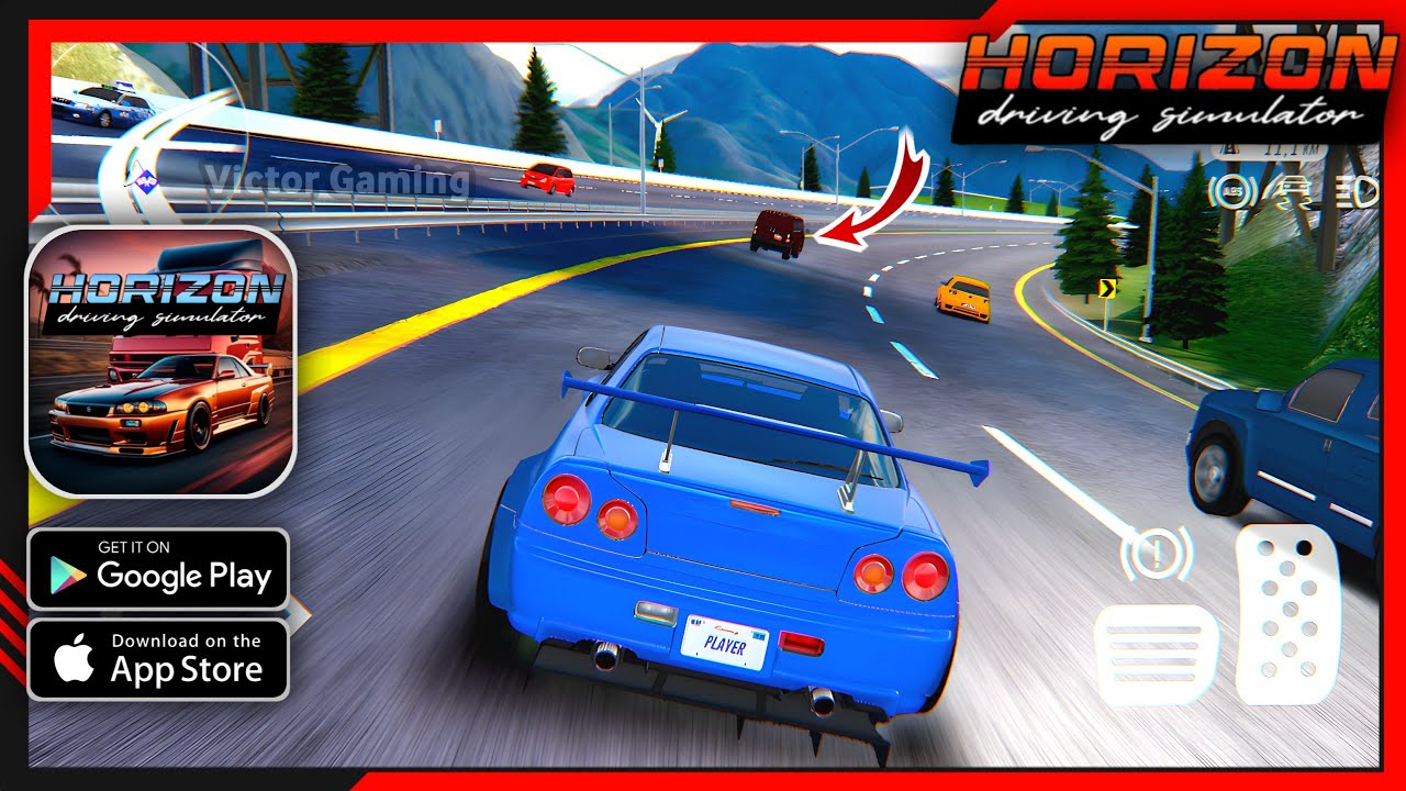 Horizon Driving Simulator Gameplay Walkthrough (Android/iOS) / Horizon Driving Simulator