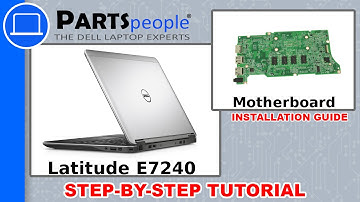 Dell Latitude E7240 Motherboard How-To Video Tutorial