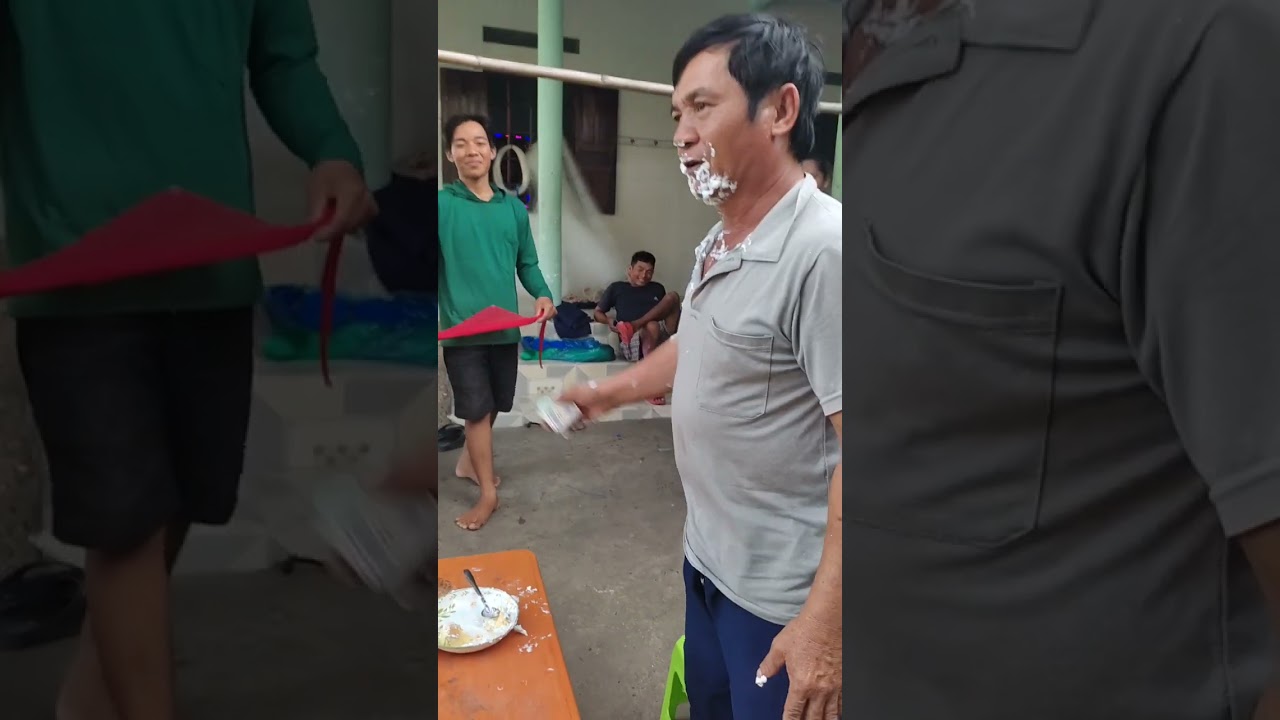 Cuộc thi đút bánh kem vui nhộn 🤣🤣🤣 cả nhà chờ kết nhé!!!