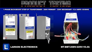 1-Phase Buck/Boost Step-Up Transformer - 208V Primary - 229V Secondary -10.4 Amps -50/60Hz
