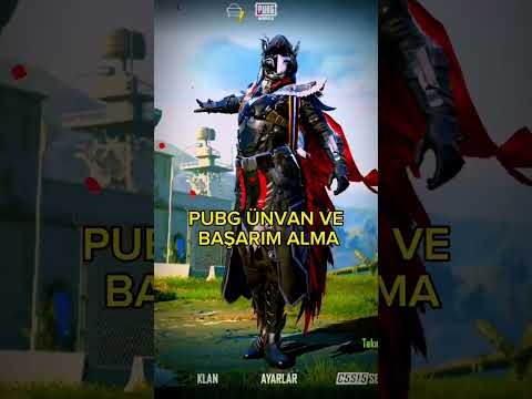 PUBG MOBİLE ÜNVAN