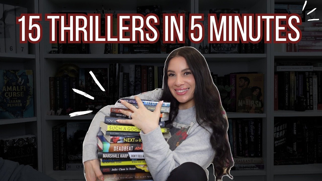 Rapid Fire Thriller Recs!