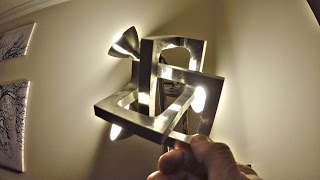 TriCube (Cubic Trefoil Knot) from 1 Piece of Aluminum
