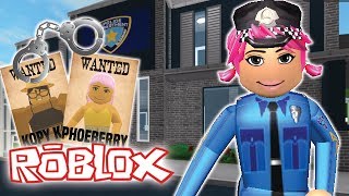 I BUILT A POLICE STATION IN MY MILLION DOLLAR TOWN | Welcome to Bloxburg