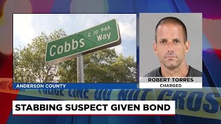 Bond hearing held for suspect accused of stabbing mother