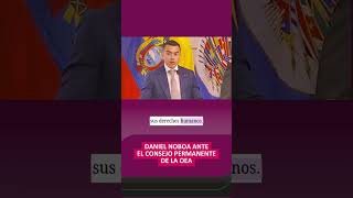 Daniel Noboa ante el Consejo Permanente de la OEA 🇪🇨
