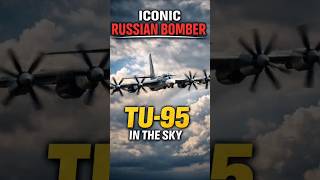 TU-95 in the Sky! Russia’s Iconic Strategic Bomber #tu95 #russianbomber #militaryaviation #airpower