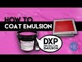 Screen Printing - How to Coat CCI's Emulsion