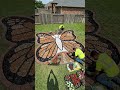How to Build a Butterfly Shaped Water Feature | Backyard Landscaping Ideas
