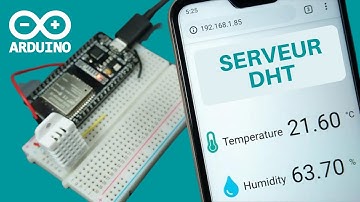 🌡️Arduino le Capteur de Température📈 DH11 & DH22 | Projet Station météo | Contrôle température