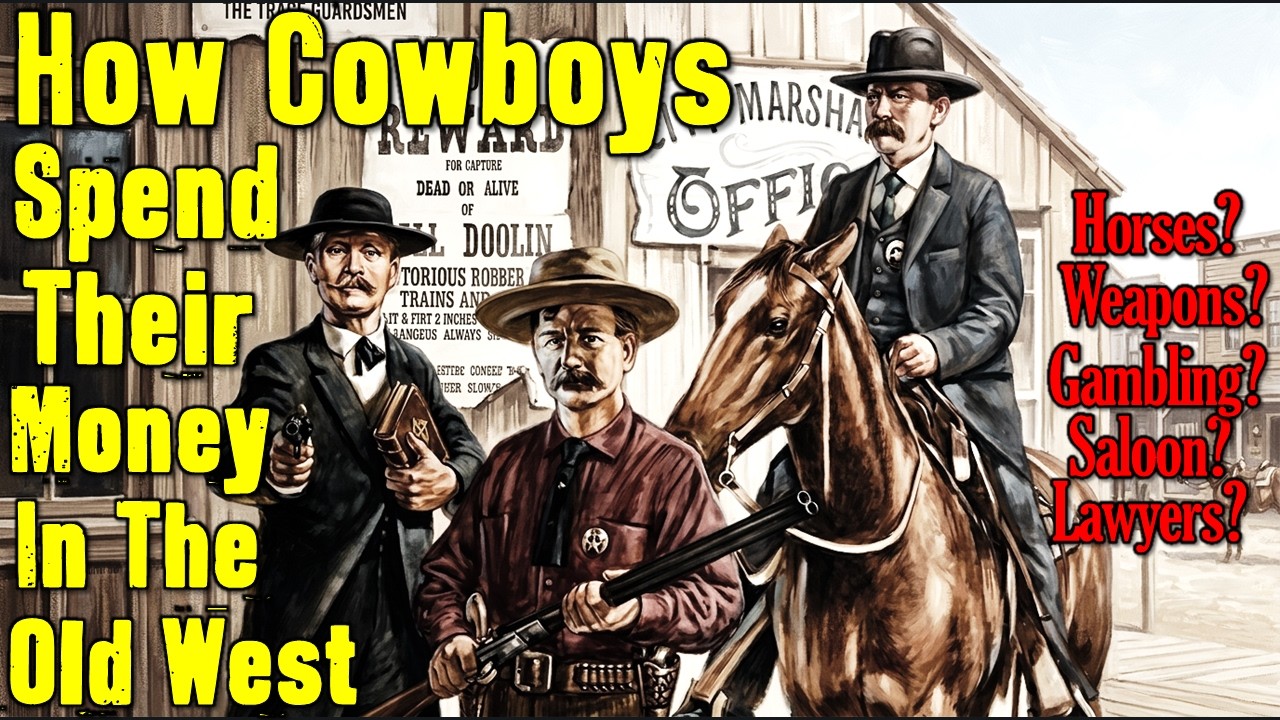 How cowboys spend their money in the old west
