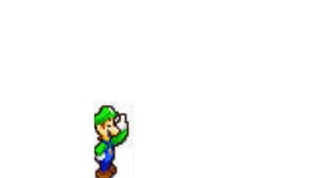 Patrick Sans Spongebob VS Luigi Sprite Animation