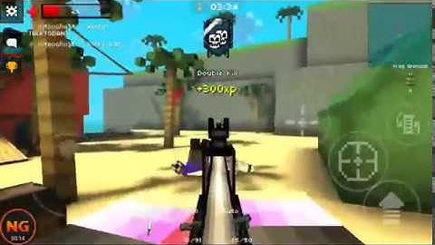 Pixel Strike 3D - P90 gameplay