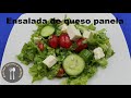 Ensalada de queso panela