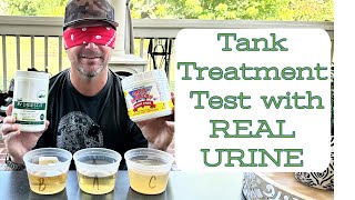 RV Tank Treatment // Blind Odor Test w REAL URINE // Happy Camper vs Unique Camping and Marine
