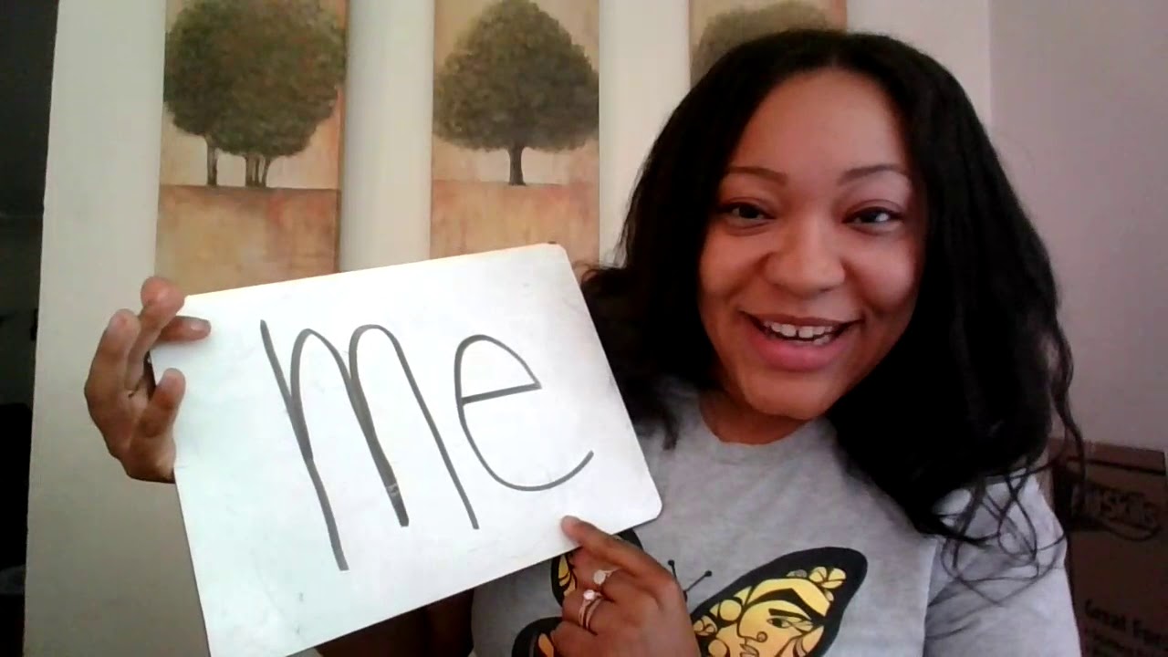 Word Work With The Word me YouTube