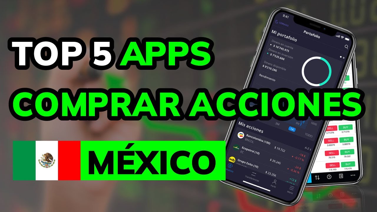 🥇 5 Mejores APPS para COMPRAR ACCIONES en MÉXICO (2026) - YouTube