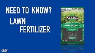 Need to Know? Lawn Fertilizer