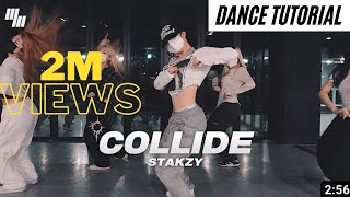 DANCE TUTORIAL// Stakzy - Collide Dance | Choreography by Yumi | LJ DANCE STUDIO/ Beginner friendly