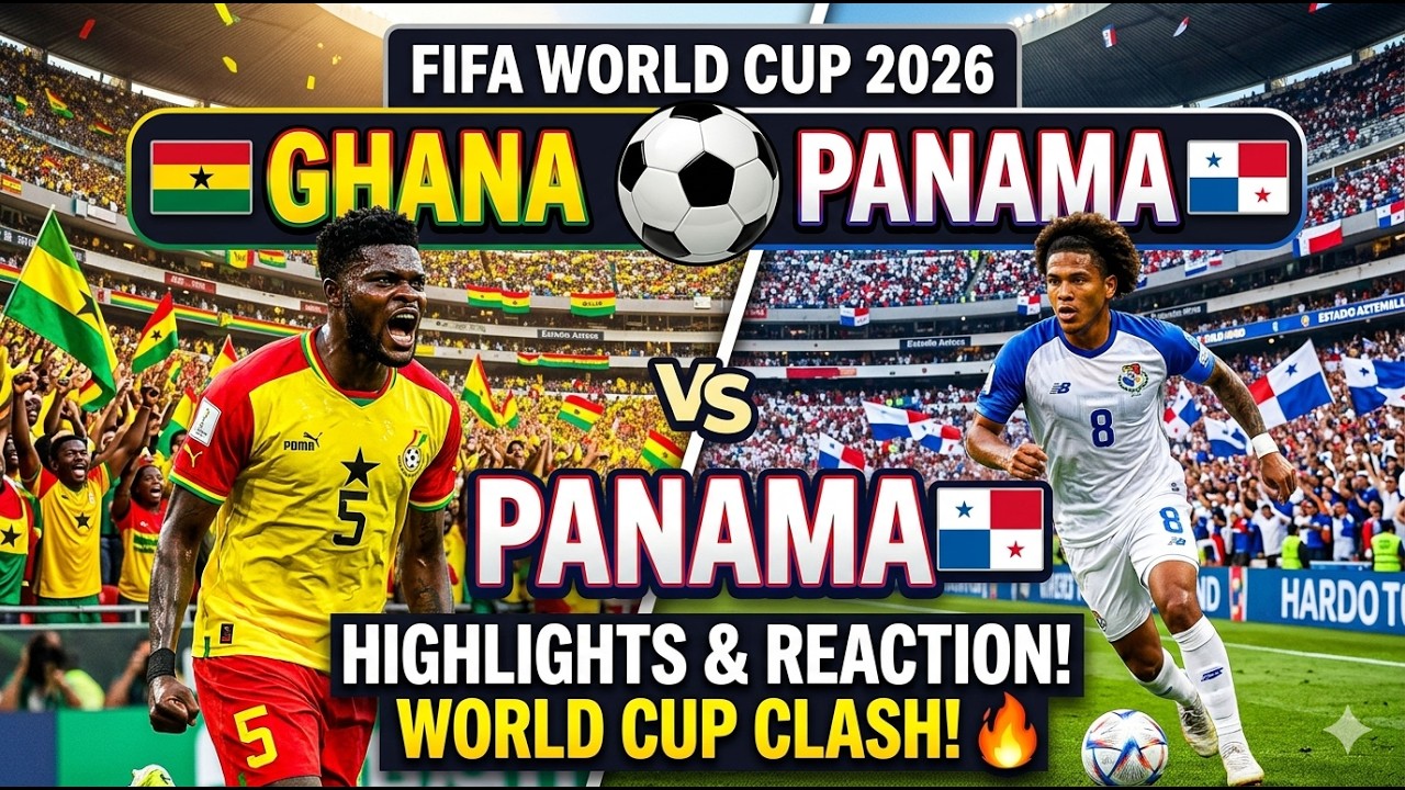 Ghana Vs Panama PS5 Game play: FIFA World Cup 2026 FC26 - YouTube