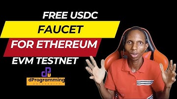 How To Get USDC Airdrop Faucet for Ethereum/EVM Blockchains Testnet | Ethereum/EVM Tutorial/Guide