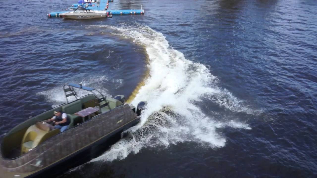 Моторный катамаран лангуст