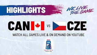 Highlights | Canada vs. Czechia | 2023 #IIIHFWorlds