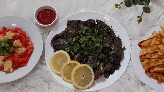 طريقة عمل الكبدة على أصولها في ربع ساعة..وبطعم رائع  Liver in its original way and great taste