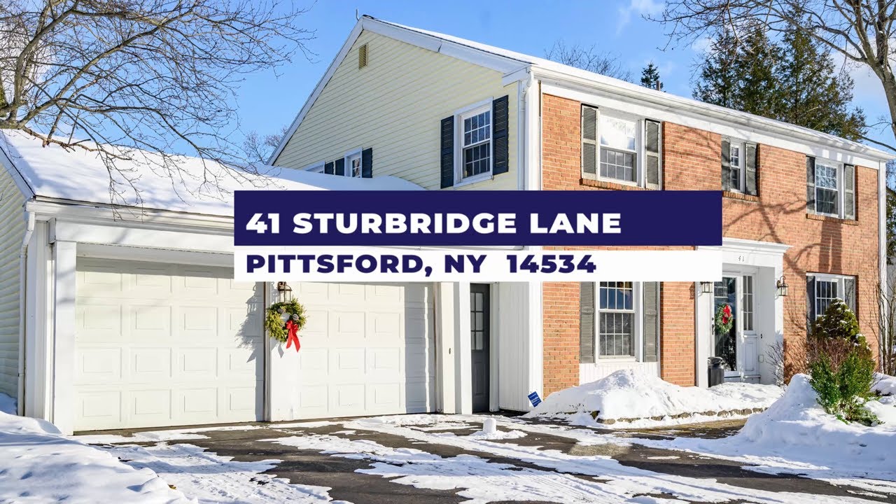 41 Sturbridge Ln, Pittsford, NY 14534 Video Tour by R3D Media YouTube