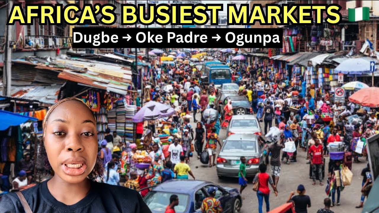 ИБАДАН: Я прошёл по трем самым оживленным рынкам Африки в Нигерии 🇳🇬 (Дугбе, Оке Падре и Огунпа)