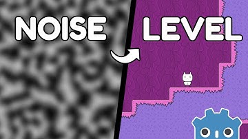 Using procedural generation to make a platformer cave level in Godot 3 | devlog #7