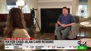 Gettysburg mayor resigns 3 months into term