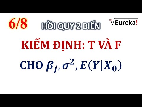 Video Kinh Tế Lượng Chương 1 P6/7 Kiểm định T và kiểm định F... - youtube