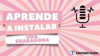 Como instalar una grabadora de voz screenshot 3