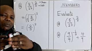 Evaluating numbers