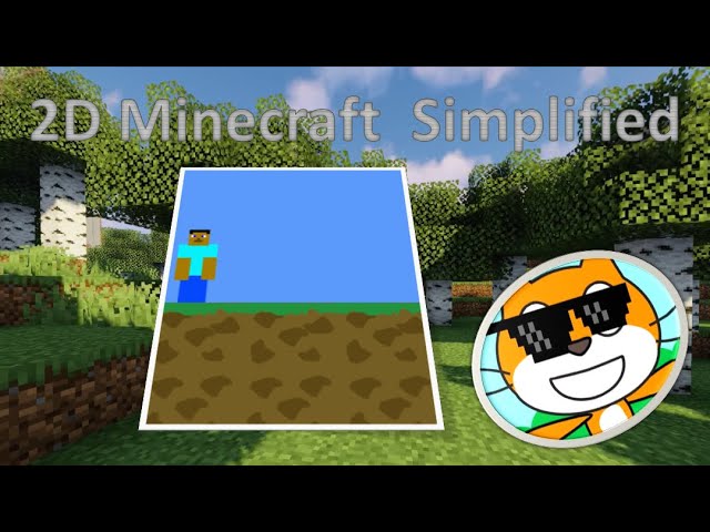 Super Simple 2d Minecraft In Scratch Youtube